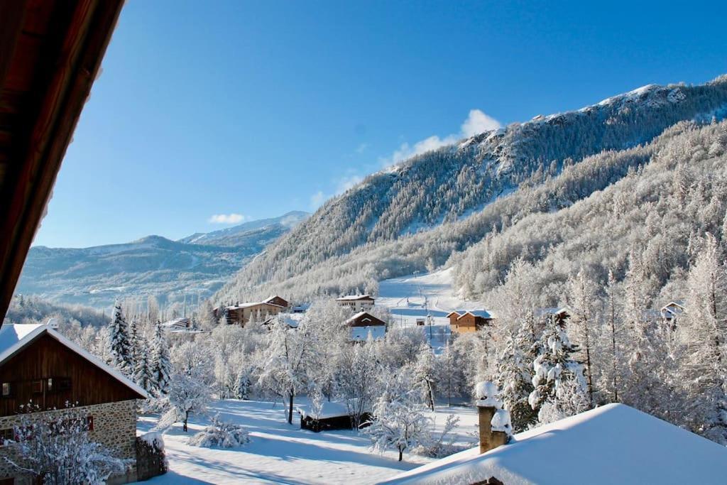 Bel Appartement - Parc National Des Ecrins Pelvoux Dış mekan fotoğraf