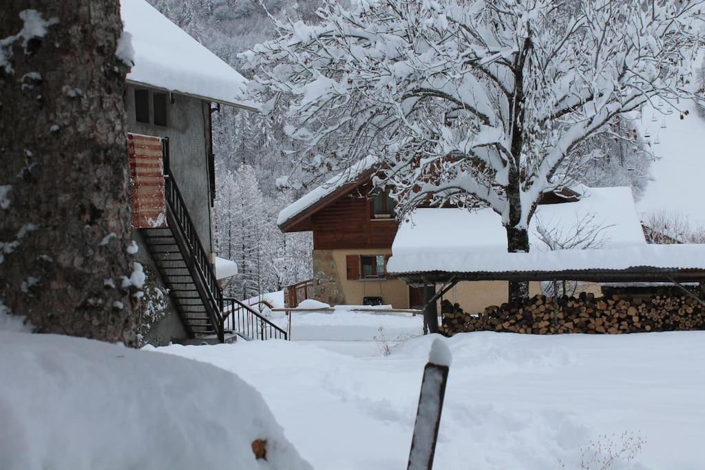 Bel Appartement - Parc National Des Ecrins Pelvoux Dış mekan fotoğraf