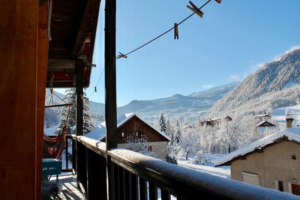 Bel Appartement - Parc National Des Ecrins Pelvoux Dış mekan fotoğraf