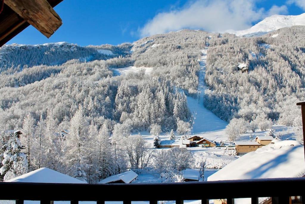 Bel Appartement - Parc National Des Ecrins Pelvoux Dış mekan fotoğraf